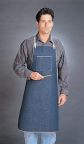 Ansell 28" X 36" Blue CPP™ HyFlex® 14 Ounce Denim Shop Apron With 2-Compartment Bib Pocket ANE57-