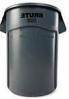 Rubbermaid Brute 55 Gallon Gray Trash Can