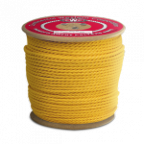 3/16" x 600' 3-Strand Polypropylene Rope Yellow